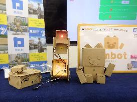 Cardboard robot kit "M-Bot